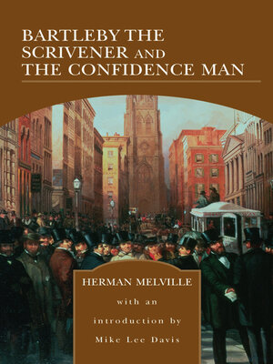 cover image of Bartleby the Scrivener and the Confidence Man (Barnes & Noble Library of Essential Reading)